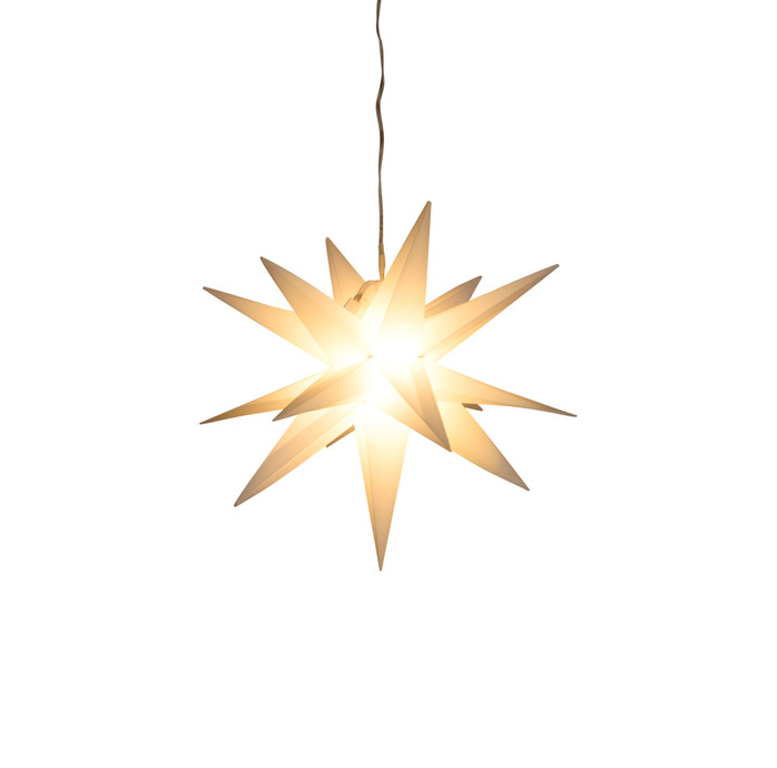 Julestjerne 3D med LED Ø27 cm